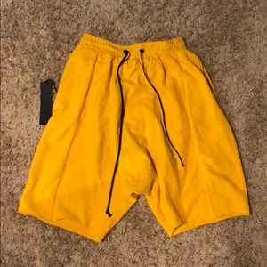Daniel Patrick Men's Shorts Large Yellow New